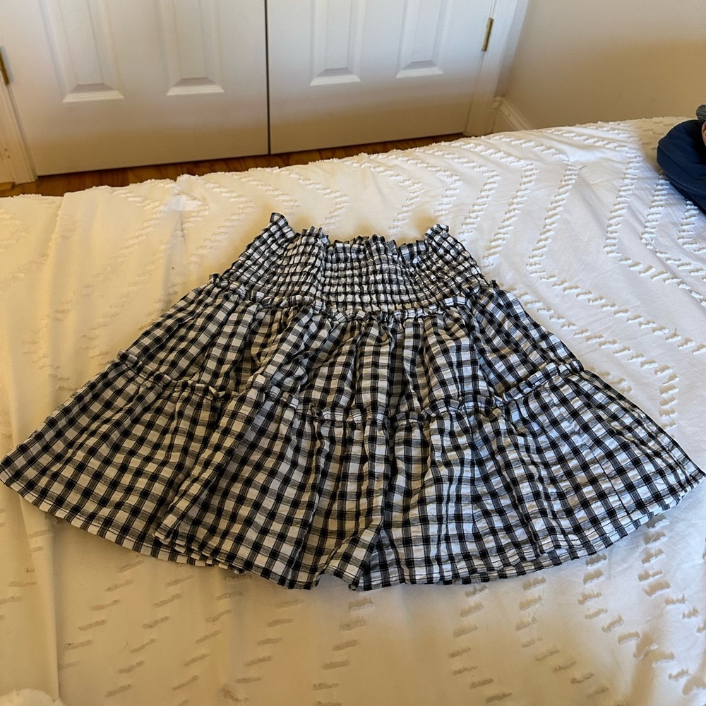 Plaid skirt